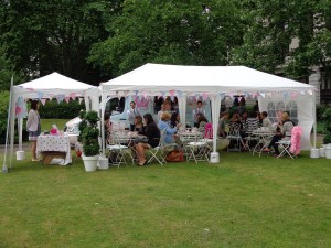 Bloomsbury Sq tea party