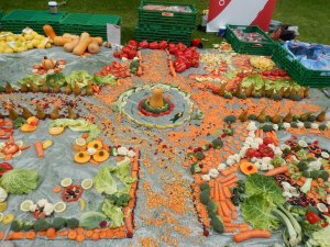 Fruit and veg sculpture 4