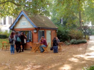 Gordon Square Garden Kiosk