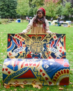 James Bond Book Bench